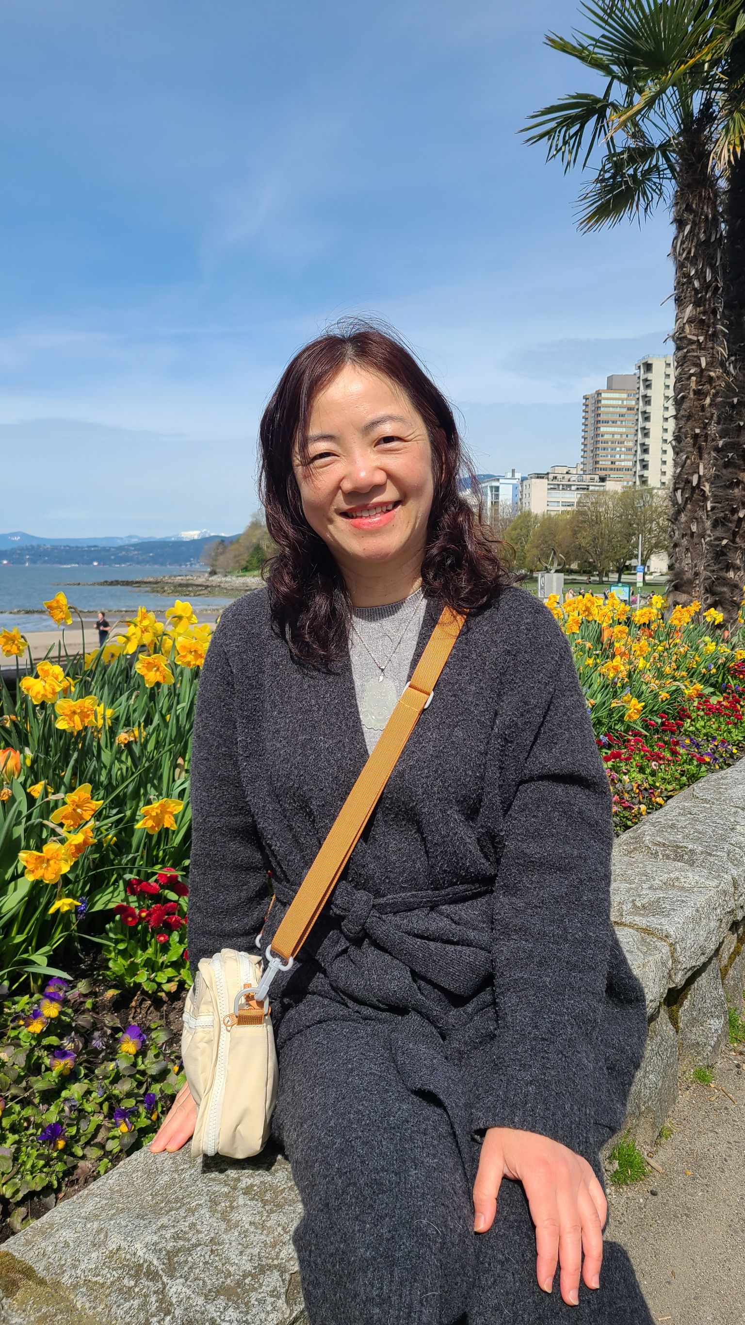 甜美粉色斜背包