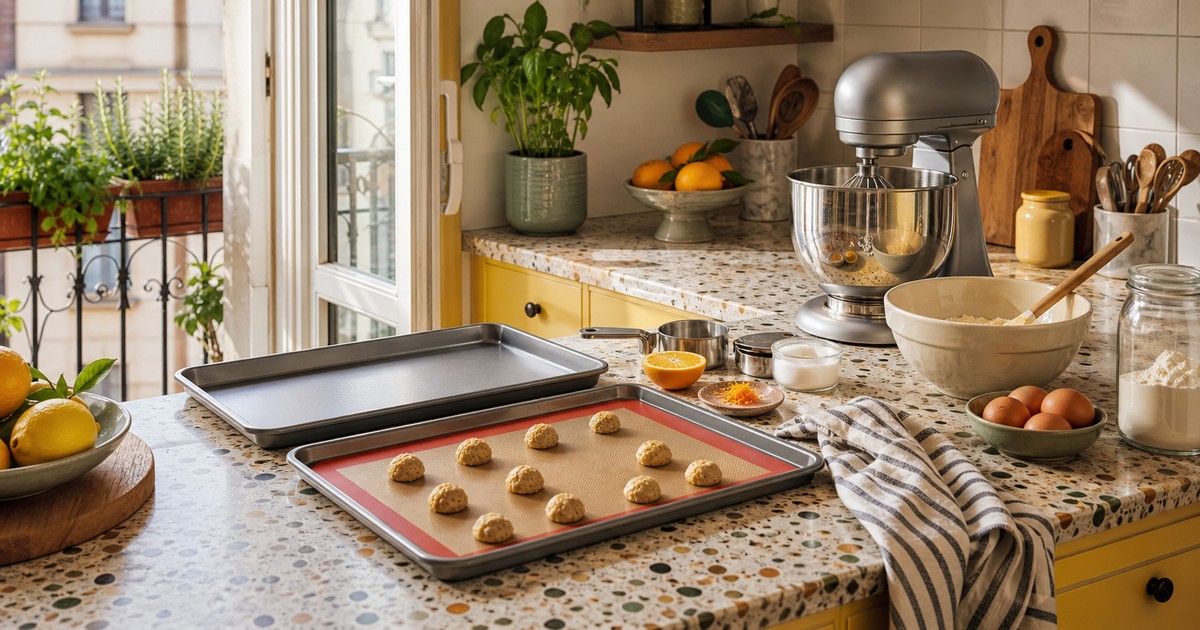 Baking Mats, Sheet Pans, and Mixer Tools for Apartment Baking