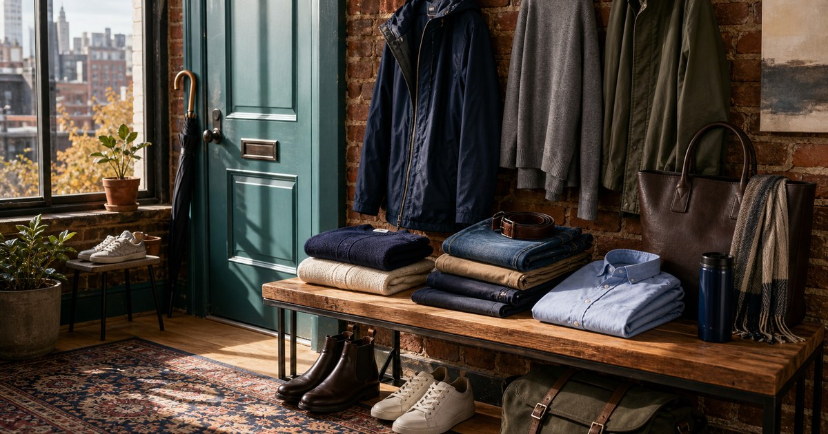 The Casual Friday Wardrobe Built Around Real Commutes