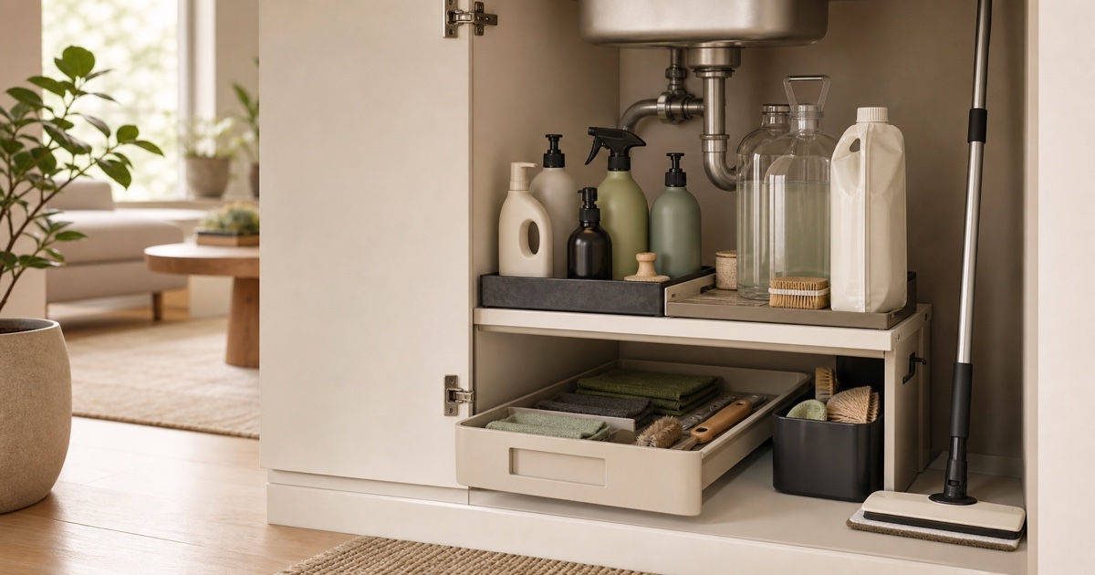 The Cleaning Refill Station for Small Apartments