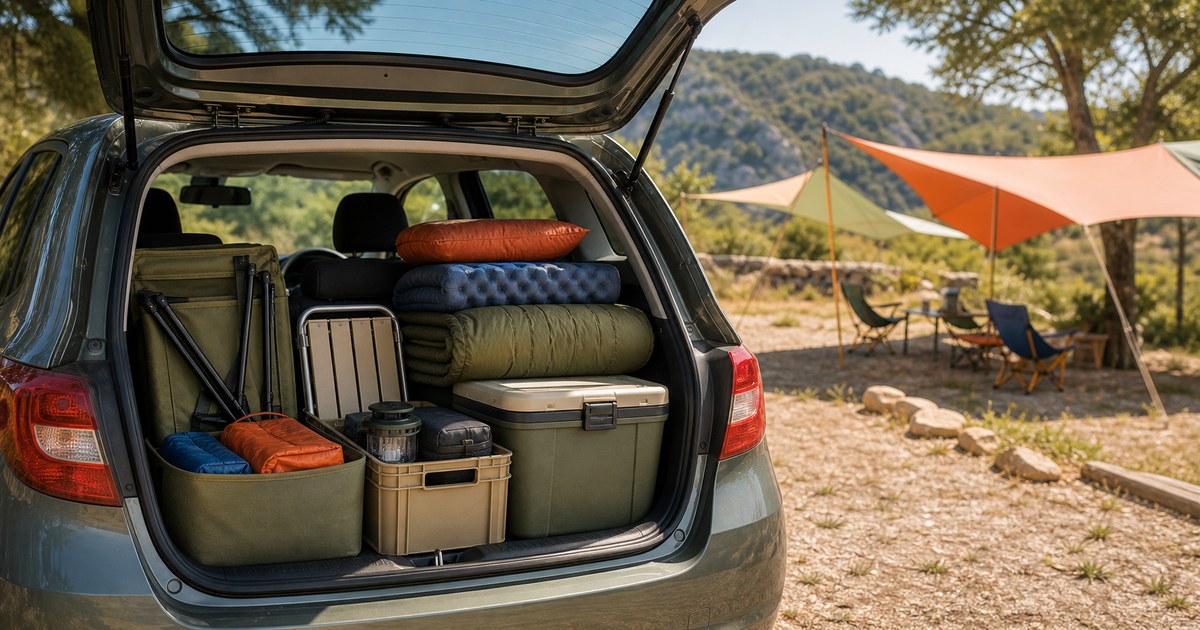 Compact Camping Comfort Pieces for Small Cars and Shared Storage