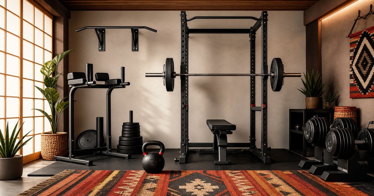 Dip Stations, Squat Racks, and Barbell Sets for Serious Home Gyms