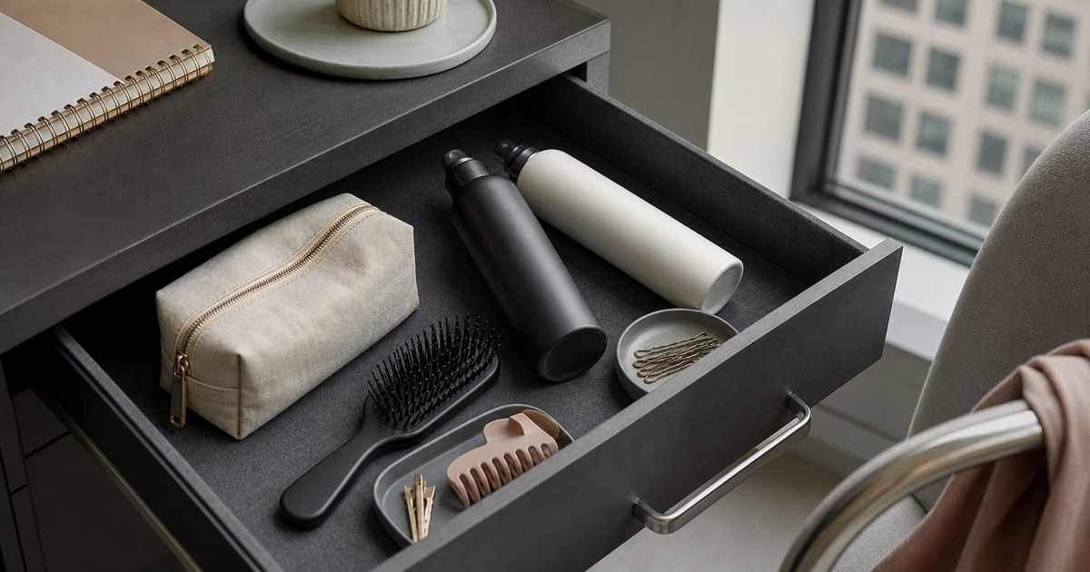 Dry Shampoo, Hair Spray, and the Workday Hair Touch-Up Edit