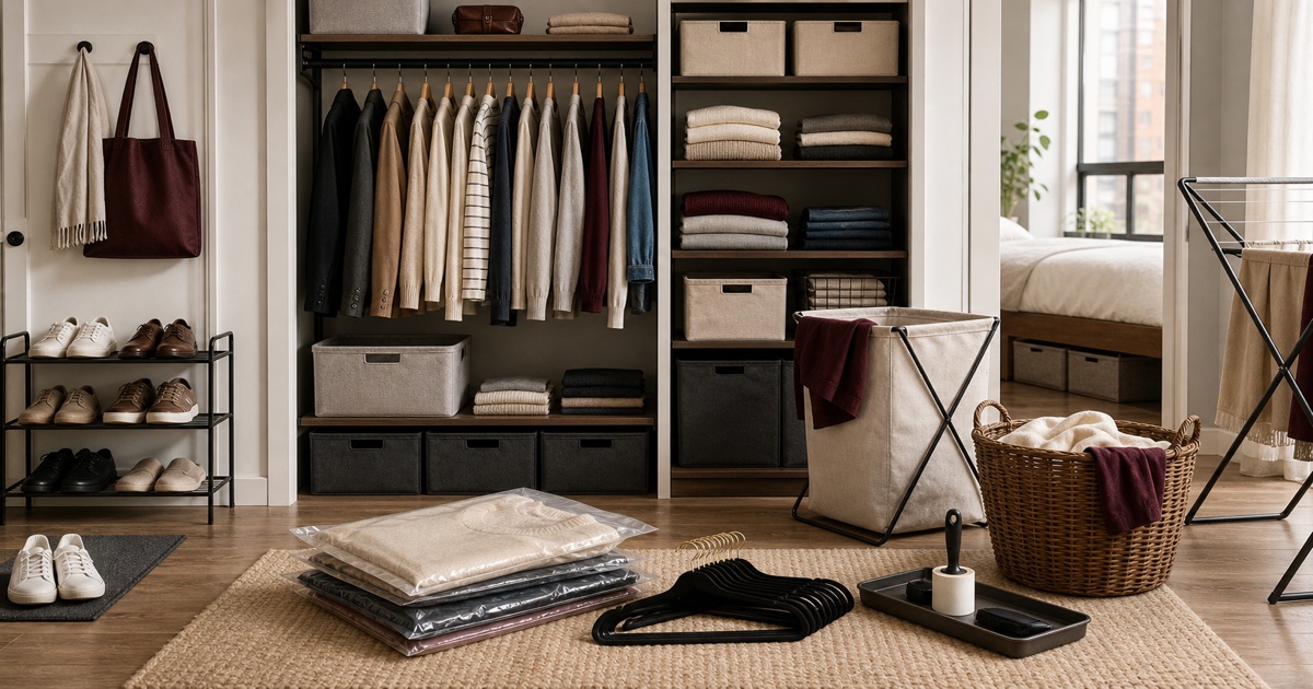 The Editor's 10 Closet and Apartment Organization Pieces