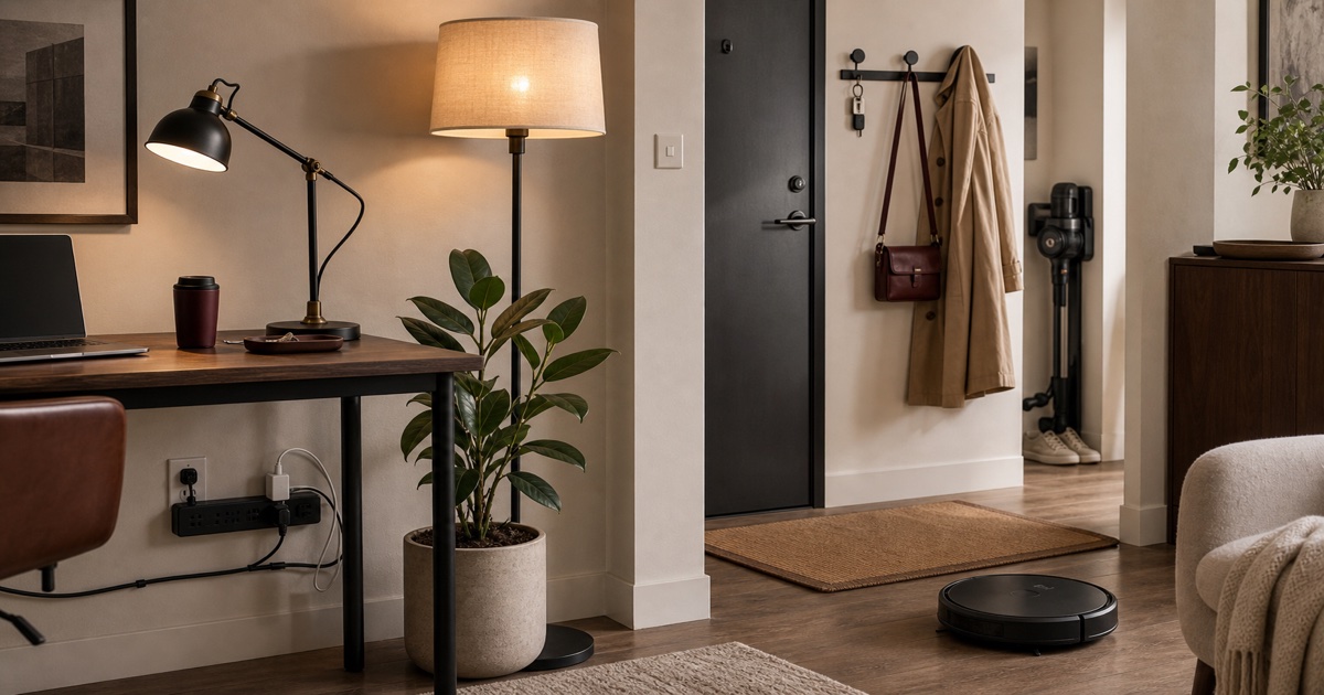 The Editor's 10 Smart Apartment and Desk-to-Door Details