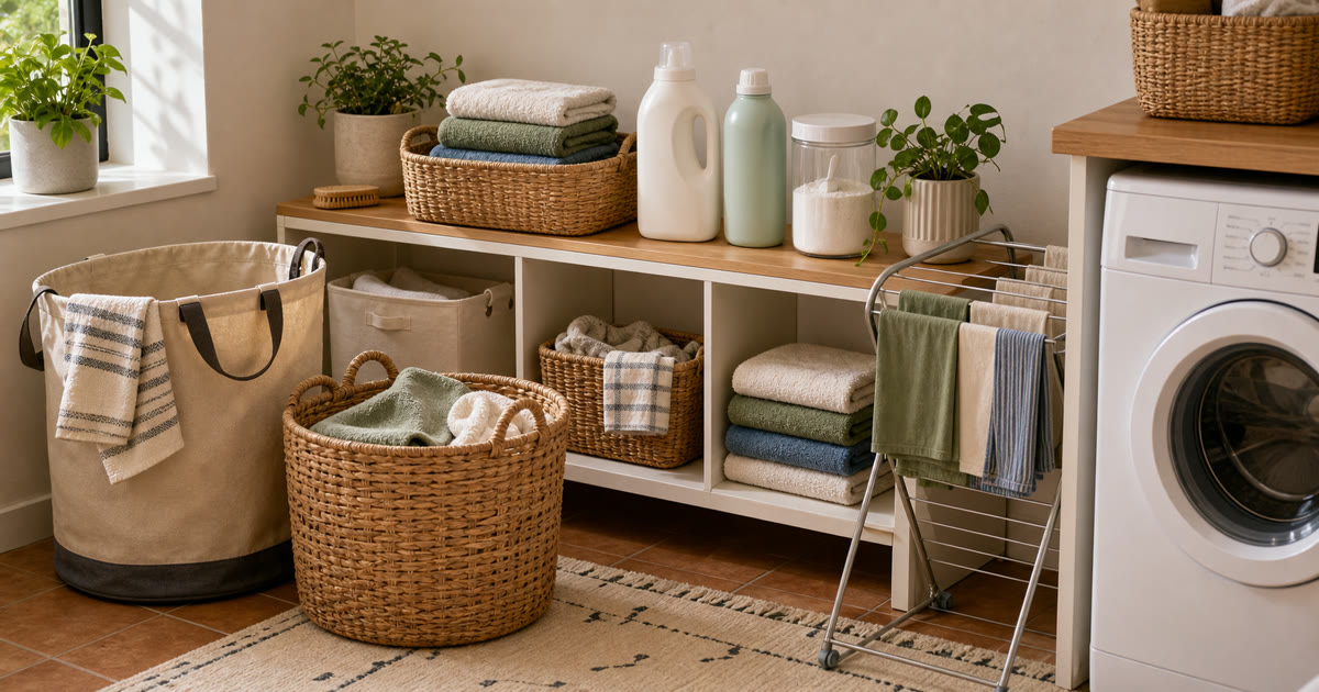 The Laundry Flow Shelf for Shared Apartment Weeks