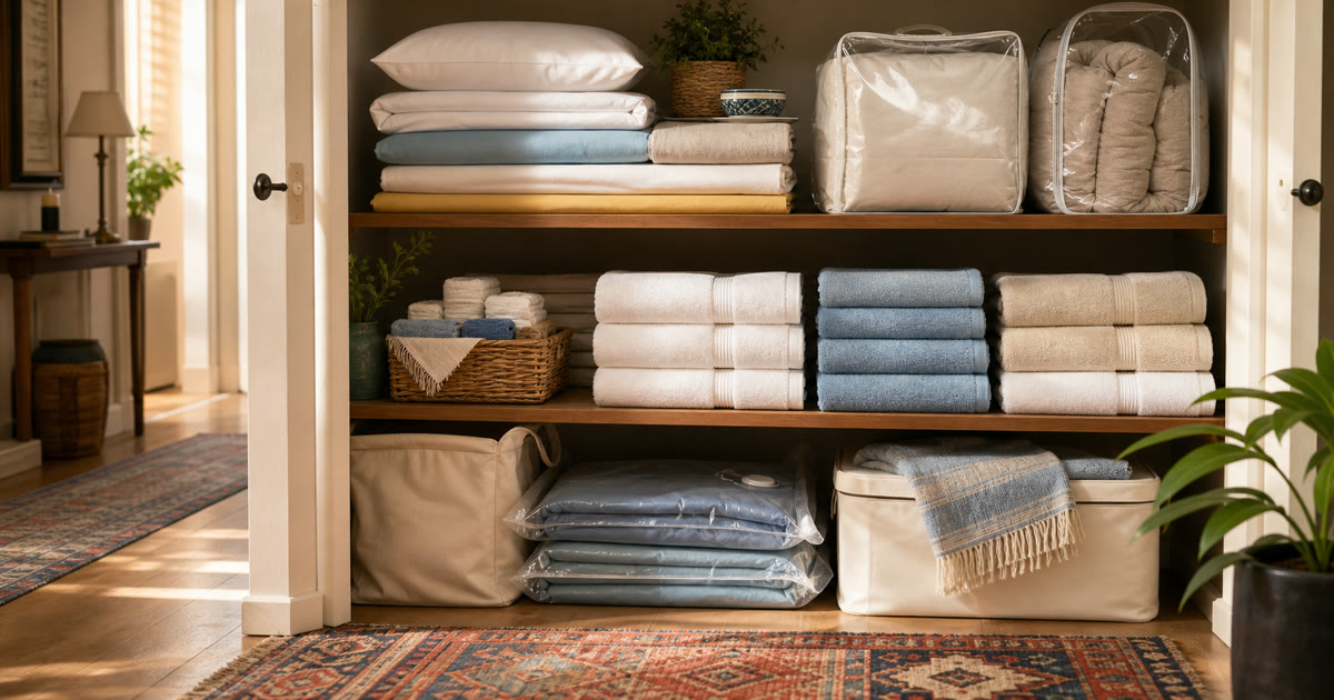 The Linen Closet Guest Sheet and Towel Reset