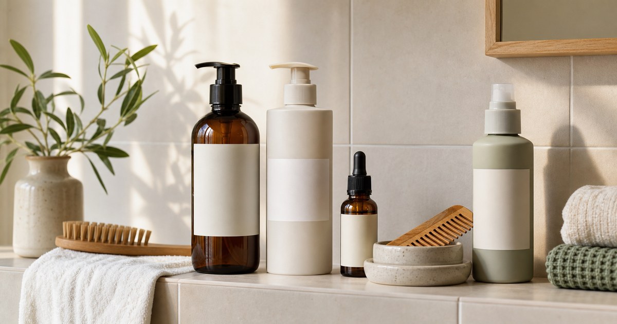 The Quiet Hair Care Shelf: Shampoo, Conditioner, Oil, and Styling Hold