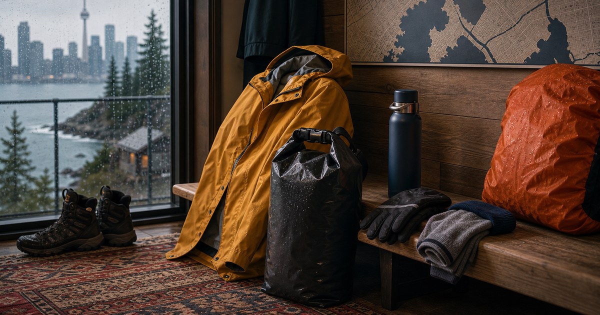 The Rainy Weekend Edit for Vancouver, Toronto, and Coastal Trips