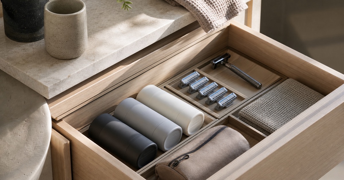 The Shave and Deodorant Refill Drawer