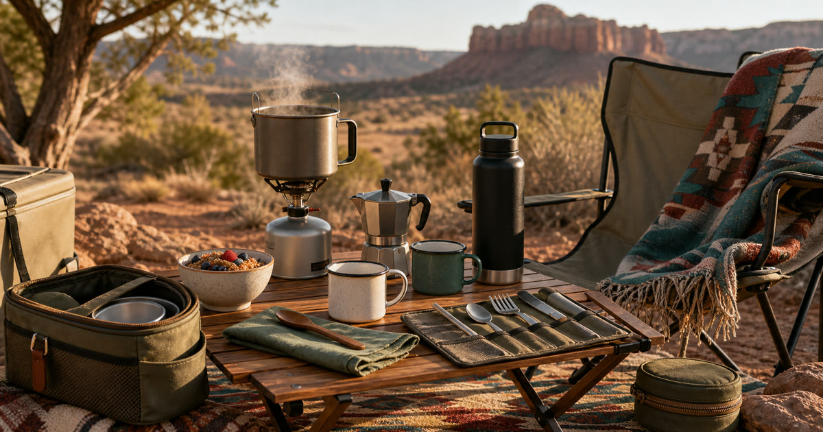 The Small Campsite Coffee and Breakfast Kit