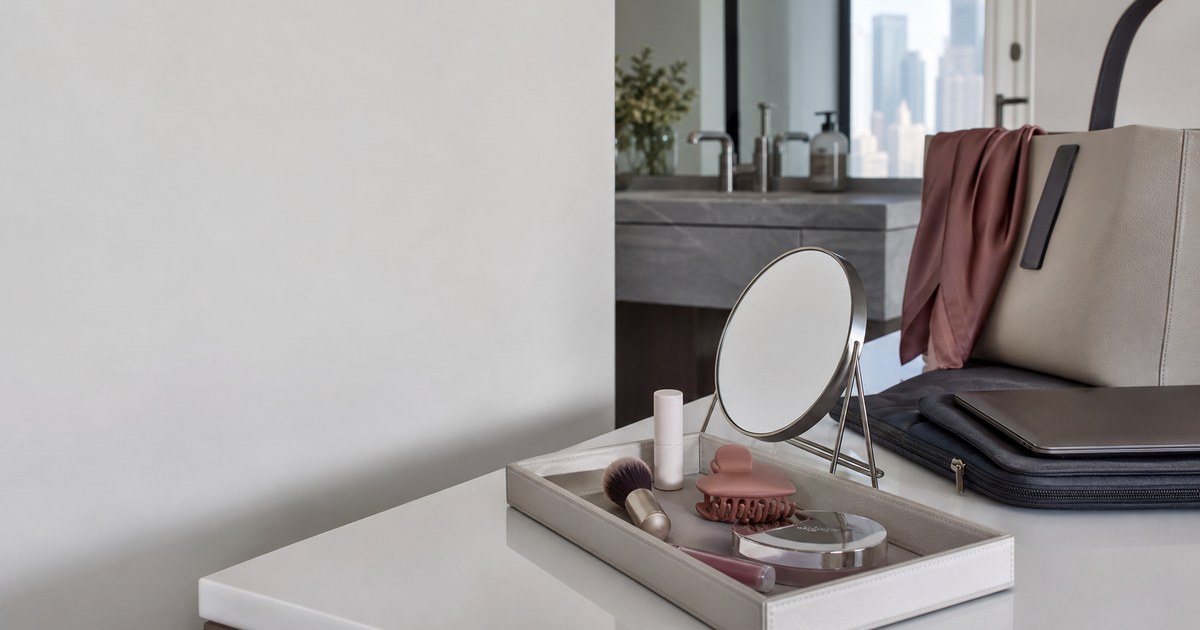 The Small Countertop Beauty Kit for Hybrid Workweeks