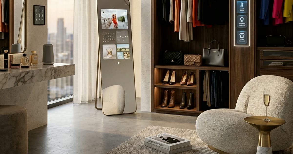 Smart Apartment Details for Fashion Professionals