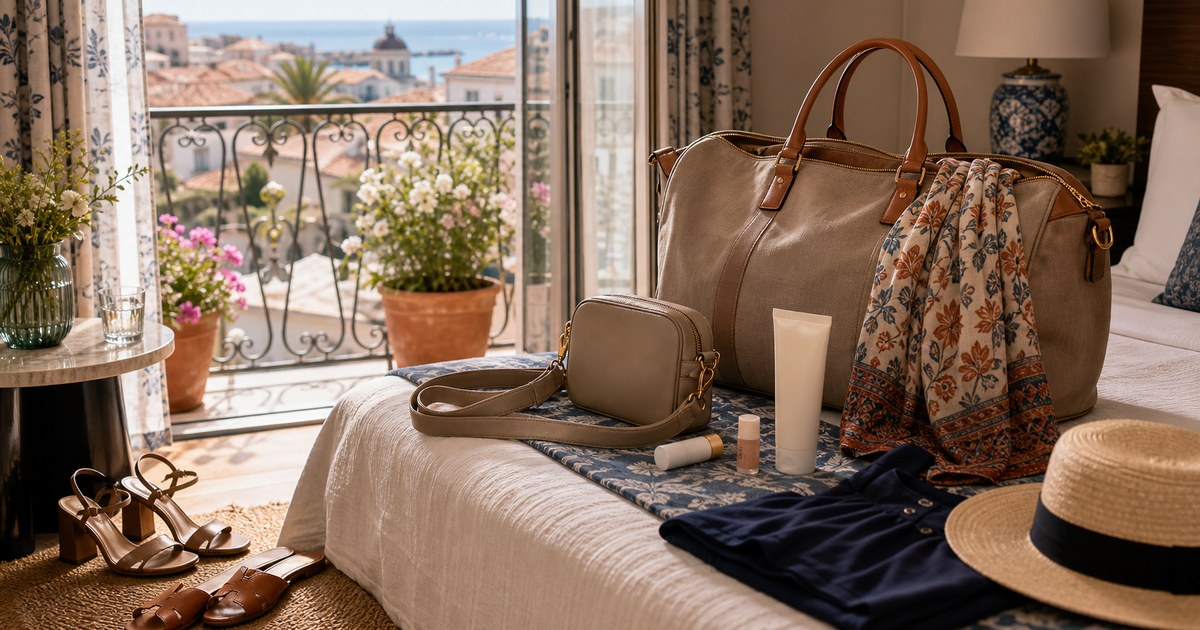 The Summer City Travel Kit for Bags, Beauty, Sunscreen, and Shoes