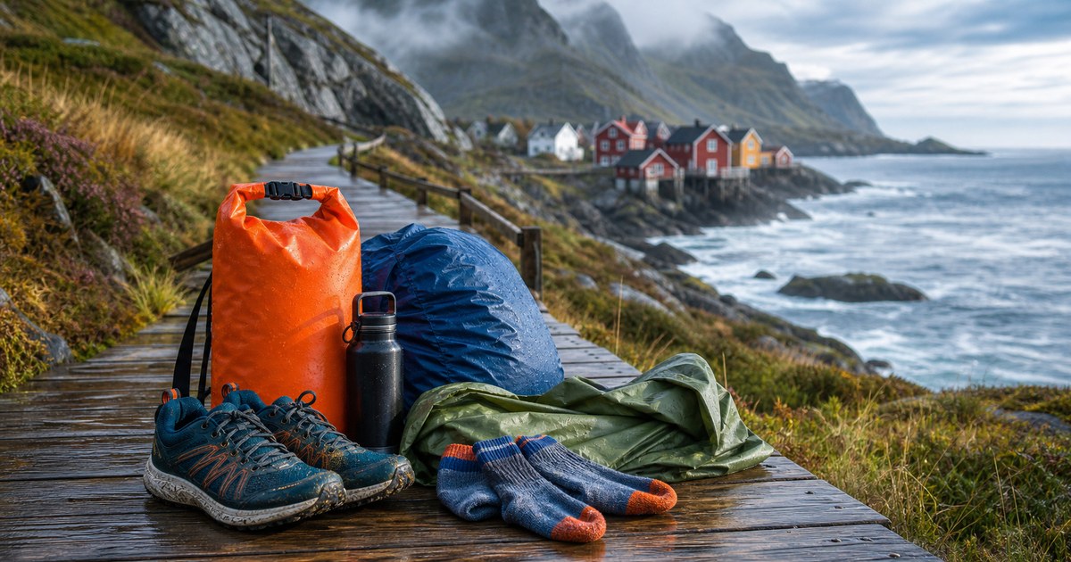Trail Shoes, Dry Bags, and Weather Layers for Coastal Weekends