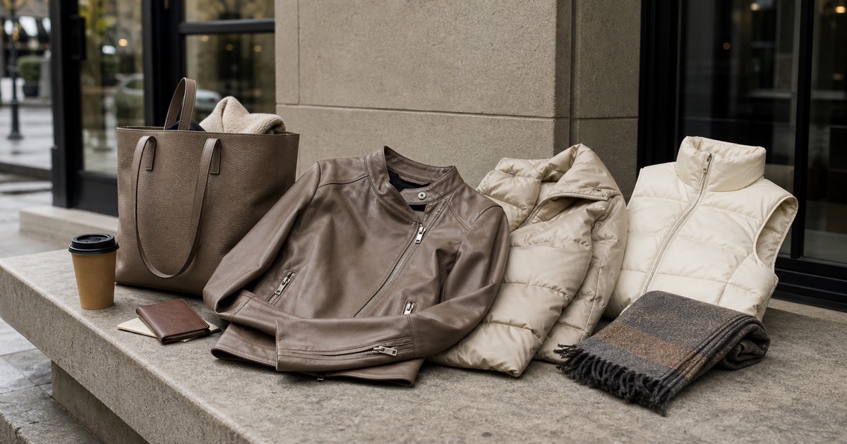 Transitional Outerwear for Errands, Commutes, and Travel Days