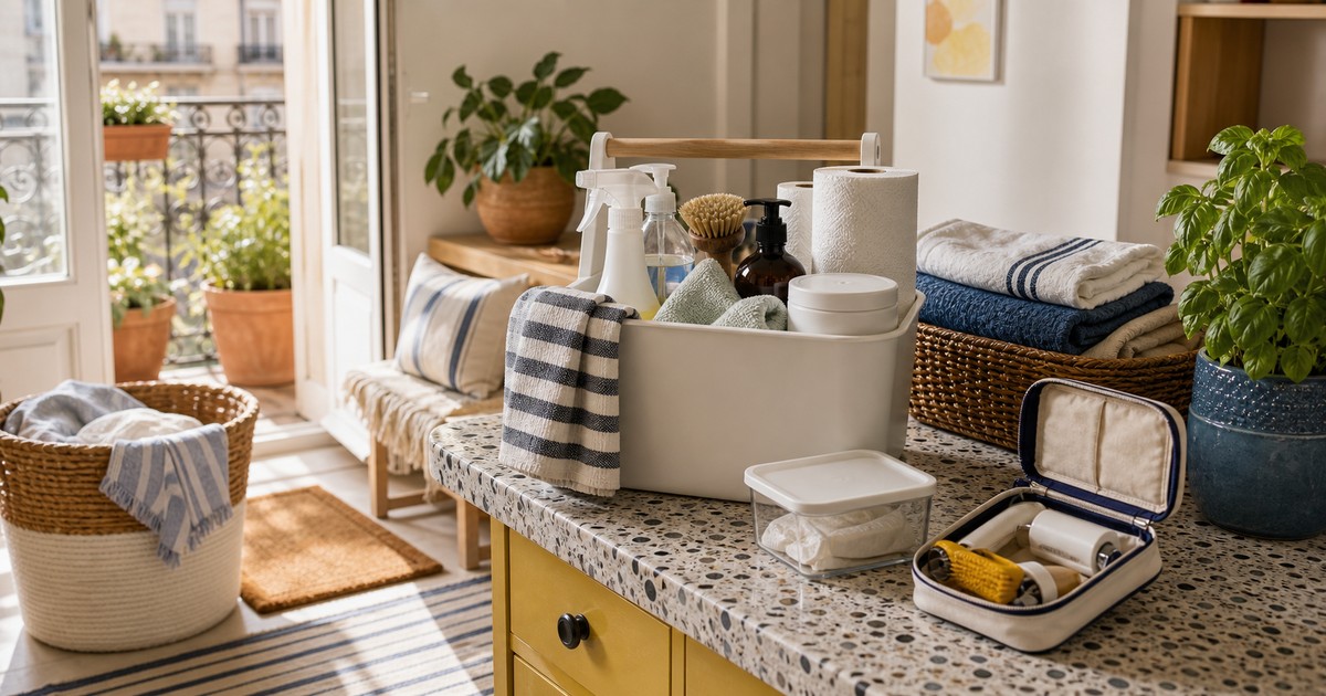 The Weekly Reset Kit for Busy Apartments