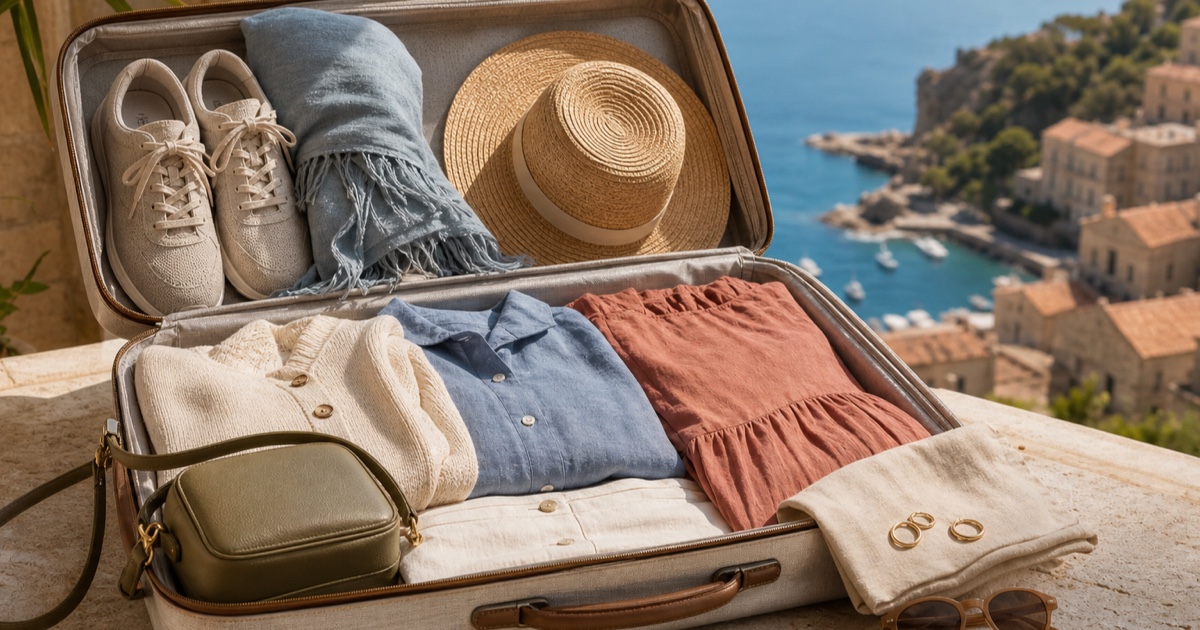 What to Wear on a Mediterranean Cruise: A Port-to-Dinner Capsule Wardrobe