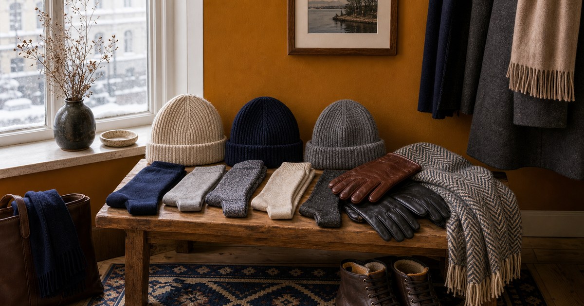The Winter Hat, Merino Sock, and Glove Edit for City Walks