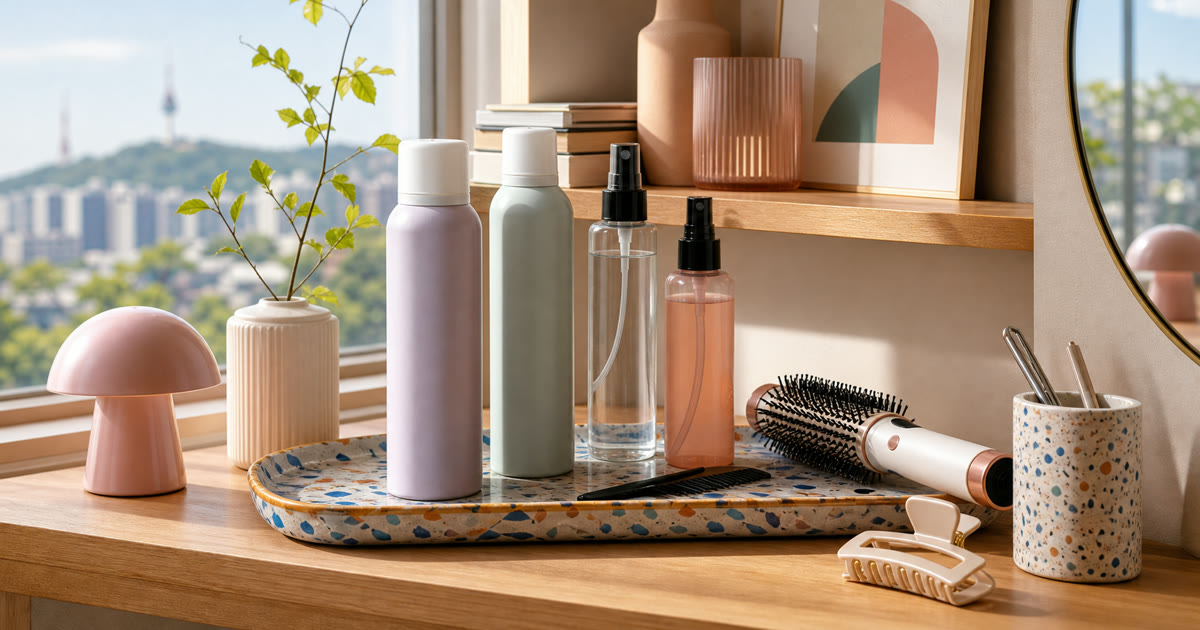 The Workday Hair Touch-Up Shelf